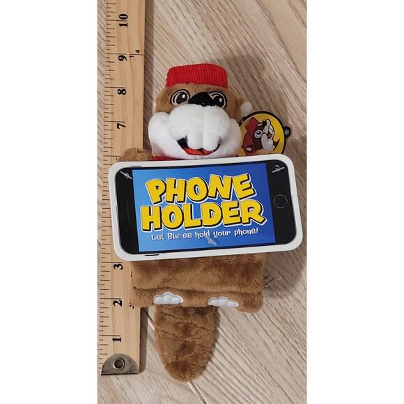 Buc-ee's Bucee Beaver Plush  Cell Phone , Tablet  Holder New WithTag NWT Stuffed - Picture 2 of 8
